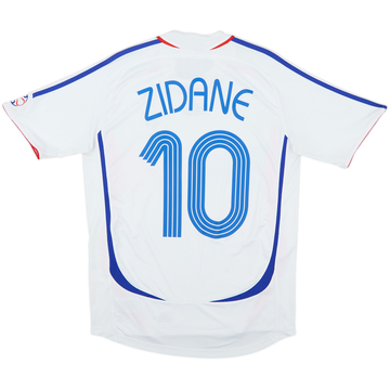 Camiseta de visitante de Francia 2006 Zidane #10 - 8/10 - (S)