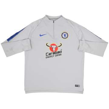 2018-19 Chelsea Nike 1/4 Zip Drill Top - 6/10 - (XL)