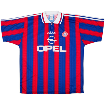 1995-97 Bayern Munich Home Shirt #18 (Klinsmann) - 9/10 - (XL)