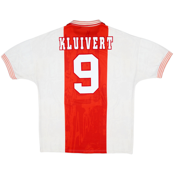 1996-97 Ajax Home Shirt Kluivert #9 - 5/10 - (XL)