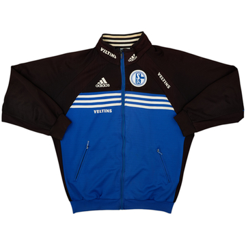 1998-99 Schalke Player Issue adidas Track Jacket - 5/10 - (M/L)
