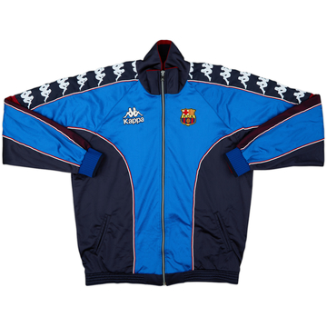1995-97 Barcelona Kappa Track Jacket - 10/10 - (XL)