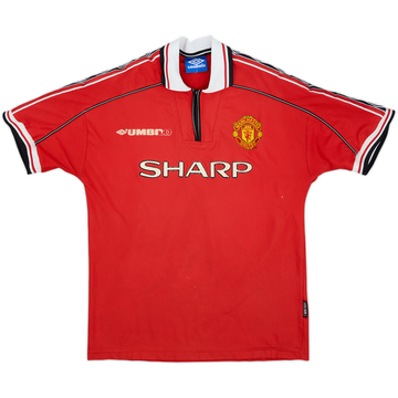 1998-00 Manchester United Home Shirt - 5/10 - (L)
