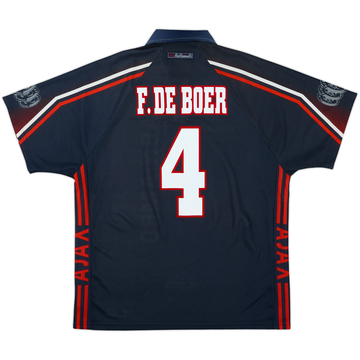 1997-98 Ajax Camiseta Visitante F.De Boer #4 - 8/10 - (XL)