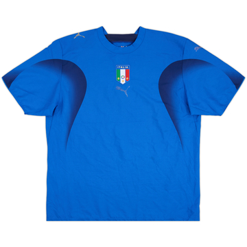 2006 Italy Home Shirt - 4/10 - (XL)