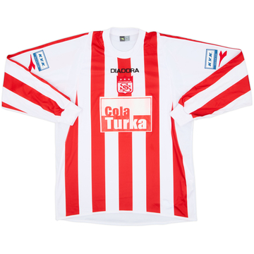 2004-05 Sivasspor Home L/S Shirt #11 - 9/10 - (L)