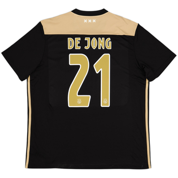 2018-19 Ajax Away Shirt De Jong #21 - 10/10 - (XL)