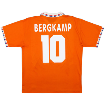 1996 Netherlands Home Shirt Bergkamp #10 - 8/10 - (M)