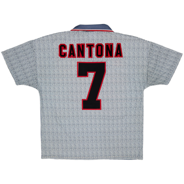 1995-96 Manchester United Away Shirt Cantona #7 - 6/10 - (L)