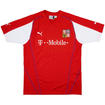 2003-04 Czech Republic Home Shirt - 9/10 - (XL)