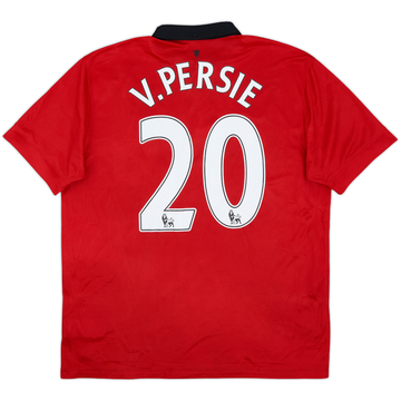 2013-14 Manchester United Home Shirt v.Persie #20 - 6/10 - (XL)