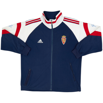 1997-98 Real Zaragoza adidas Track Jacket - 8/10 - (M)