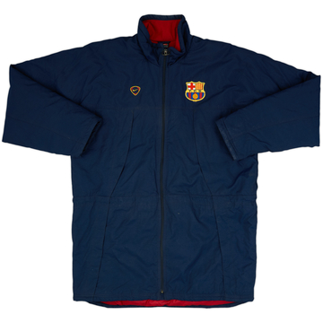 Abrigo de banquillo acolchado Nike del Barcelona 2000-01 - 7/10 - (L)