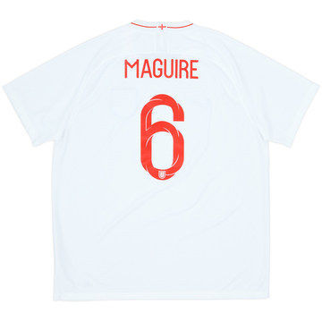 2018-19 England Home Shirt Maguire #6 - 8/10 - (XXL)