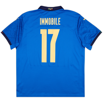 2020-21 Italy Home Shirt Immobile #17 - 10/10 - (XL)