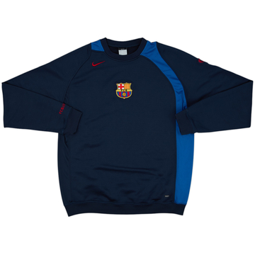 2004-05 Barcelona Nike Sweat Top - 8/10 - (XL)
