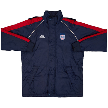 1999-00 England Umbro Padded Bench Coat - 9/10 - (M)