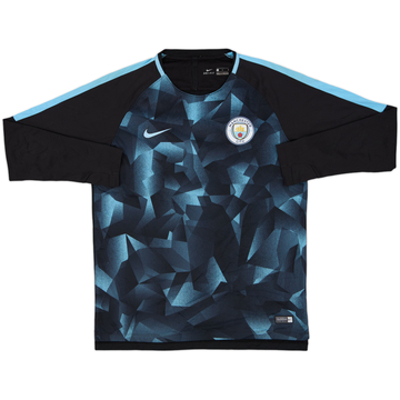 2017-18 Manchester City Nike Sweat Top - 8/10 - (L)