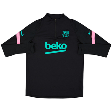 2020-21 Barcelona Nike Vaporknit 1/4 Zip Drill Top - 8/10 - (M)