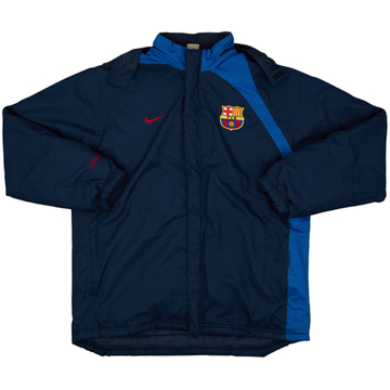 2004-05 Barcelona Nike Padded Bench Coat - 8/10 - (XL)