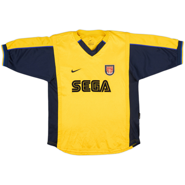 1999-01 Arsenal Away Shirt - 8/10 - (L.Boys)