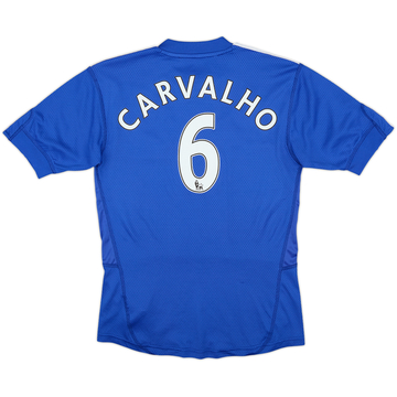 2009-10 Chelsea Home Shirt Carvalho #6 - 9/10 - (XS)