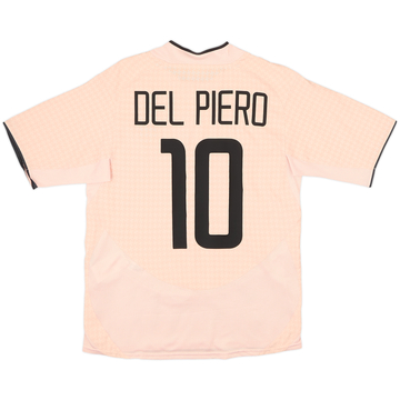 2003-04 Juventus Away Shirt Del Piero #10 - 7/10 - (S)