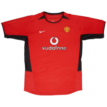 2002-04 Manchester United Home Shirt - 5/10 - (XL.Boys)