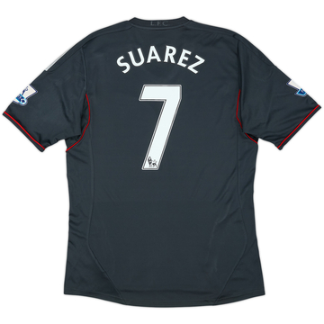 2011-12 Liverpool Away Shirt Suarez #7 - 6/10 - (M)