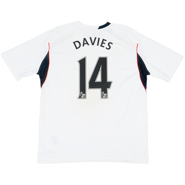 2007-08 Bolton Home Shirt Davies #14 - 6/10 - (XL)