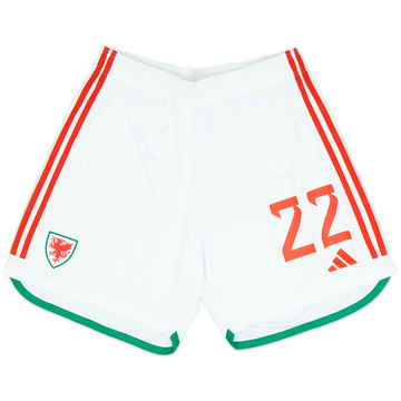 2022-23 Wales Home Shorts #22 - As New - (L)