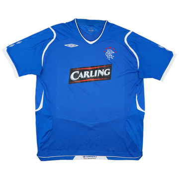 2008-09 Rangers Home Shirt - 7/10 - (XXL)