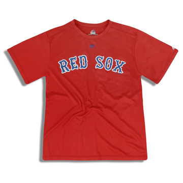 2015 Boston Red Sox Majestic Cool Base Training Tee M