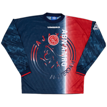 1995-96 Ajax Umbro Training L/S Shirt - 9/10 - (XL)