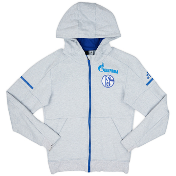 2017-18 Schalke adidas Track Jacket - 9/10 - (XS)