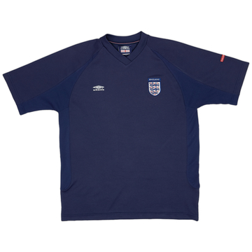 2002-03 England Umbro Training Shirt - 7/10 - (L)