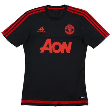 2015-16 Manchester United adidas Training Shirt - 9/10 - (S)