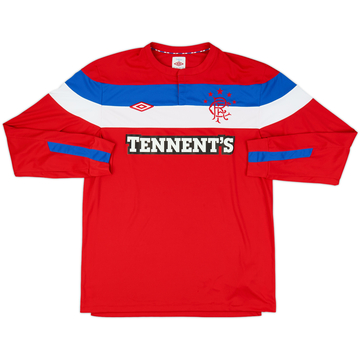 2011-12 Rangers Away L/S Shirt - 9/10 - (L)