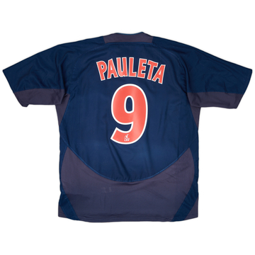 2003-04 Paris Saint-Germain Home Shirt Pauleta #9 - 5/10 - (L)