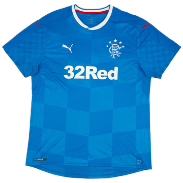 2016-18 Rangers Home L/S Shirt #33 - 8/10 - (XXL)