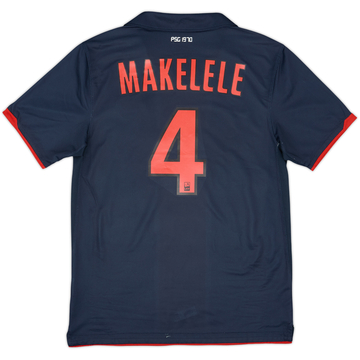 2010-11 Paris Saint-Germain Away Shirt Makelele #4 - 7/10 - (M)