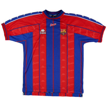 1997-98 Barcelona Home Shirt - 8/10 - (XL)