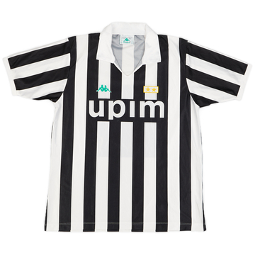 1991-92 Juventus Basic Home Shirt - 8/10 - (L)