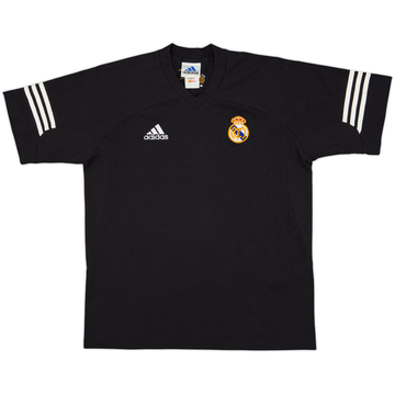 2002-03 Real Madrid adidas Cotton Tee - 8/10 - (M)