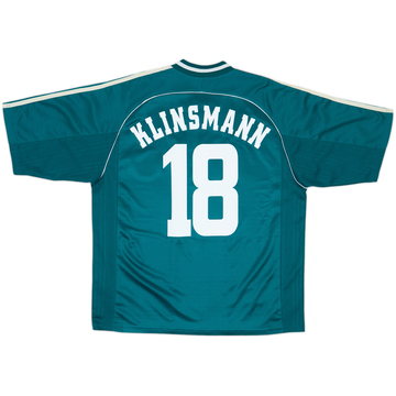 1998-00 Germany Away Shirt Klinsmann #18 - 8/10 - (L)