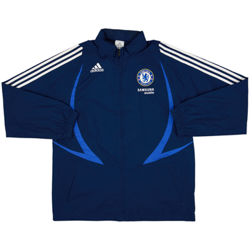 2007-08 Chelsea adidas Hooded Rain Jacket - 8/10 - (M)