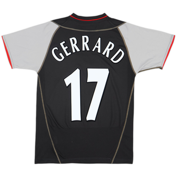 2002-04 Liverpool Away Shirt Gerrard #17 - 9/10 - (XS)