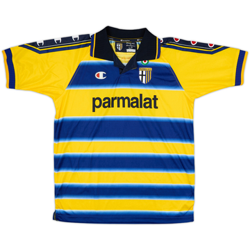 1998-99 Parma Home Shirt - 9/10 - (Y)