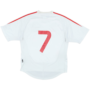 2004-06 China Away Shirt #7 - 8/10 - (M)