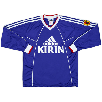 2001-02 Japan adidas Training L/S Shirt - 10/10 - (M)